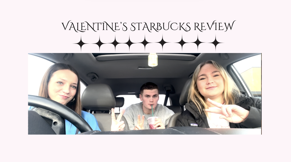 Three seniors named Ashlyn Spoden, Lexi Mentzer, and Jakegren tried a few new starbucks drinks.